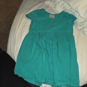 Hanna Andersson Vibrant Teal Casual Dress